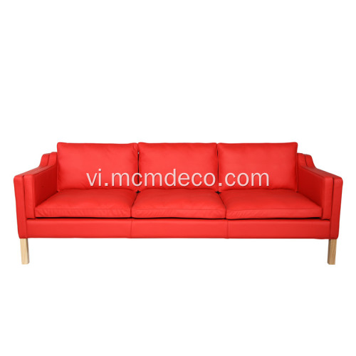 Sofa da hiện đại Mogensen 2213 Ghế sofa 3 chỗ ngồi